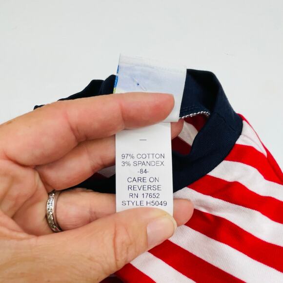 NWT Florence Eiseman 2T Stripe Knit Shirt with Gondola - Picture 3 of 5